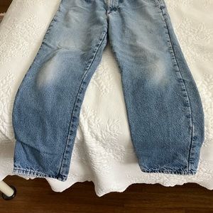 Flannel lined jeans-LL Bean-classic.